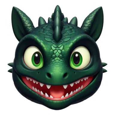Dragón chimuelo sticker