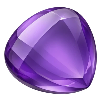 Tumbled amethyst  sticker