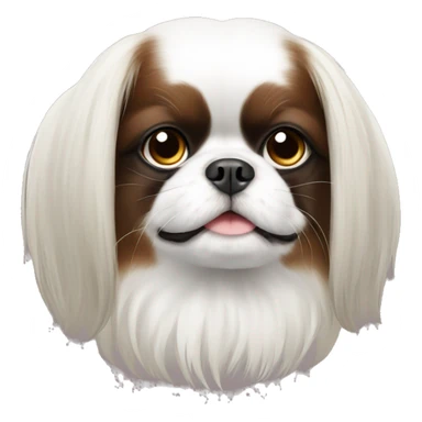 Japanese chin sticker
