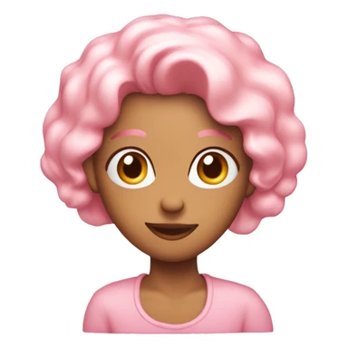 Light Pink heart birthday cake sticker