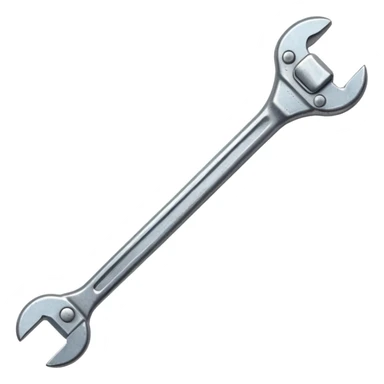 make me a retro-style wrench just one  sticker