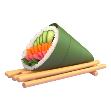 temaki handroll sushi sticker