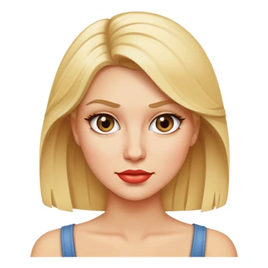 Sassy blonde sticker