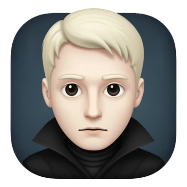 mysterious man sticker