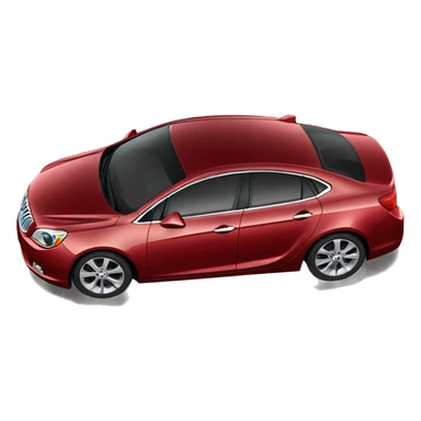 Red Buick verano sticker