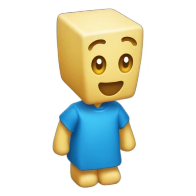 meeple-who-play-with-dices-blue sticker