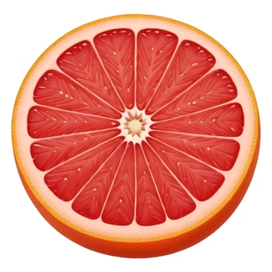 red grapefruit sticker