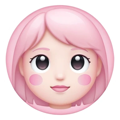 Pastel pink boquie sticker