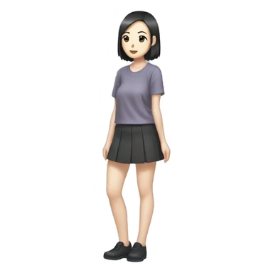full body Mizuhara Chizuru rent a girlfriend sticker
