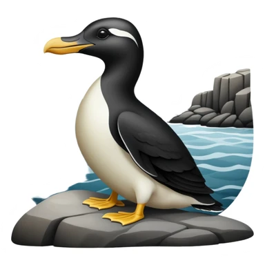 Great auk sticker