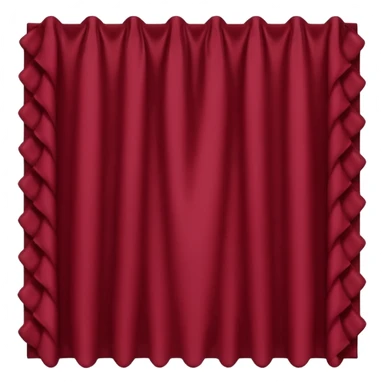 Maroon colour sticker