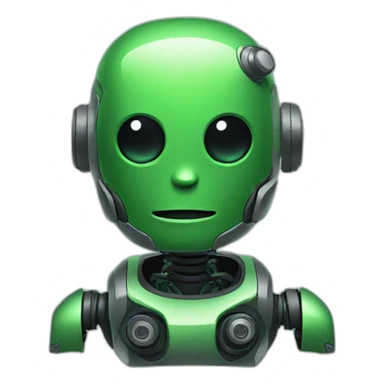 Green AI Bot sticker