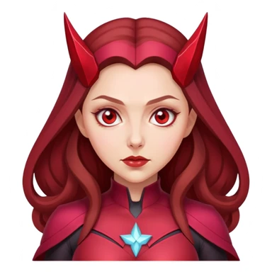 Scarlet witch sticker