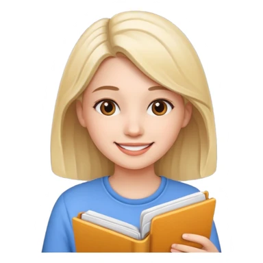 Planning life girl sticker