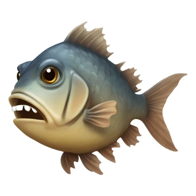 Ugly fish sticker