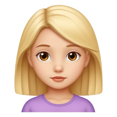 pretty non white little girl sticker