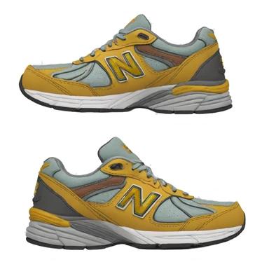 New balance  990 sticker