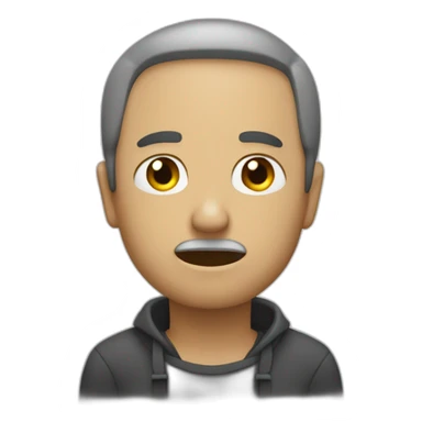 Homme qui pleure sticker