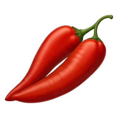 one half chili spice sticker
