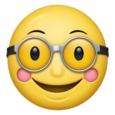 Smiley with an eyepatch sticker