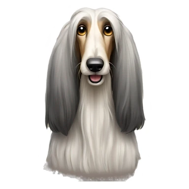 Afghan Hound sticker