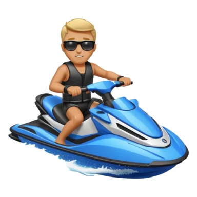 Bad boy on the JetSki sticker