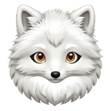 arctic fox sticker