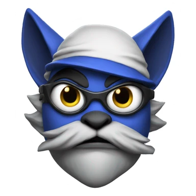 sly cooper but freaky sticker
