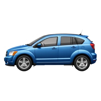 Dodge Caliber blue sticker