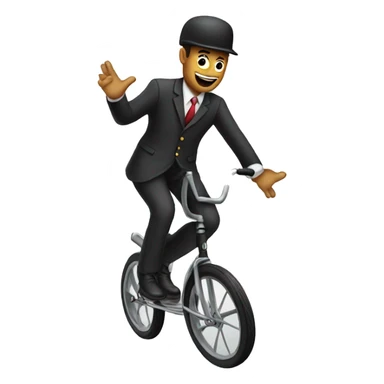 unicycle sticker