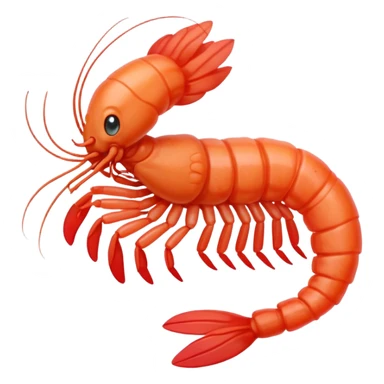 shrim learning (animation style) sticker