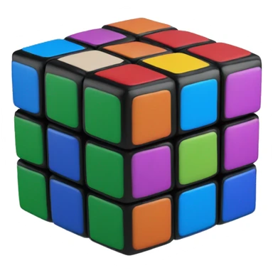 Rubik’s cube sticker