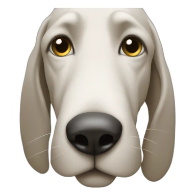 big nose sniffing intensely sticker