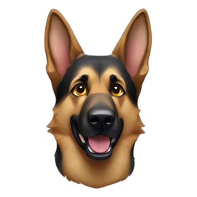 Bud light German shepherd sticker