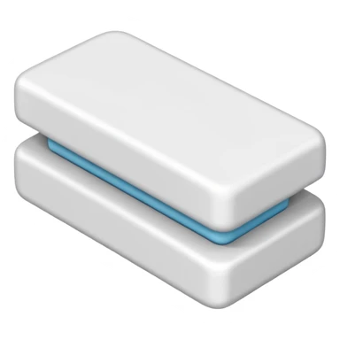 White eraser sticker
