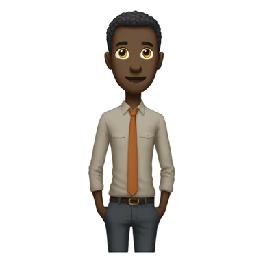 tall and skiny zero sticker