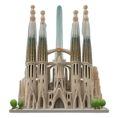 sagrada familia sticker