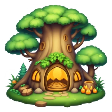 Cozy Fantasy Forest sticker