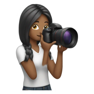 Taking pictures sticker