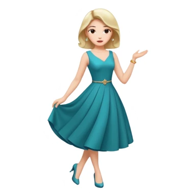 dynamic actress sticker