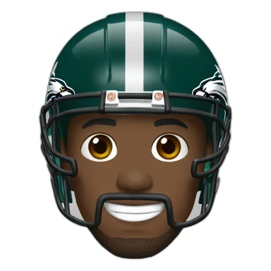 NFL eagles player sticker