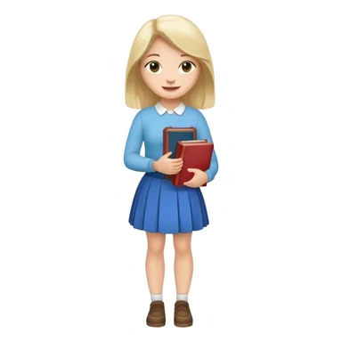 Jennie full body in skirt sticker