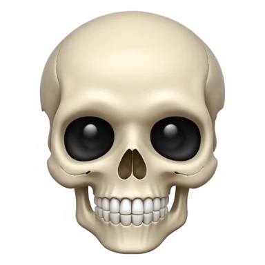 🤩+💀 sticker