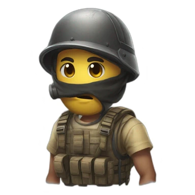 pubg game character keep quit shh sticker