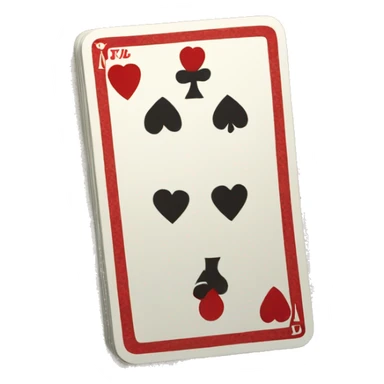 jack of hearts playing card sticker