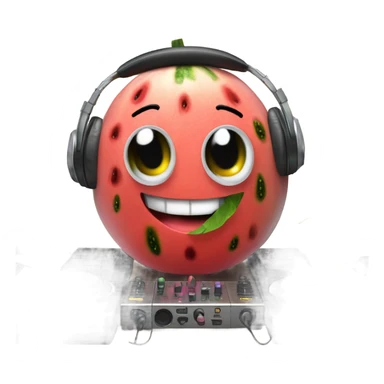 watermelon djing  sticker