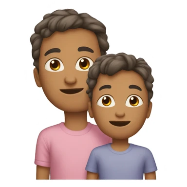 Herz-Mutter-2 Sons sticker