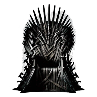 Iron Throne sticker