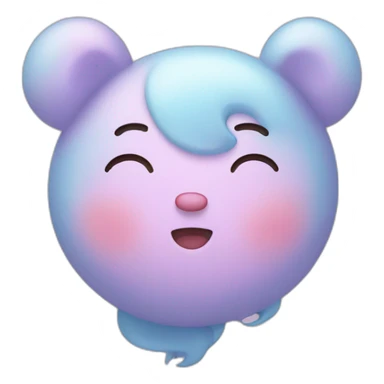 Cœur pastel sticker