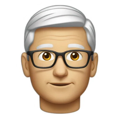 tim cook apple sticker
